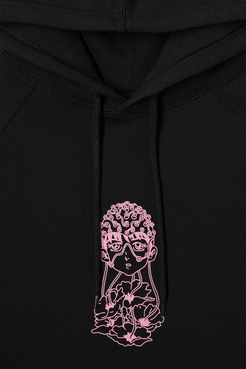 Edwin Flora Mind Hoodie Sweat - Black