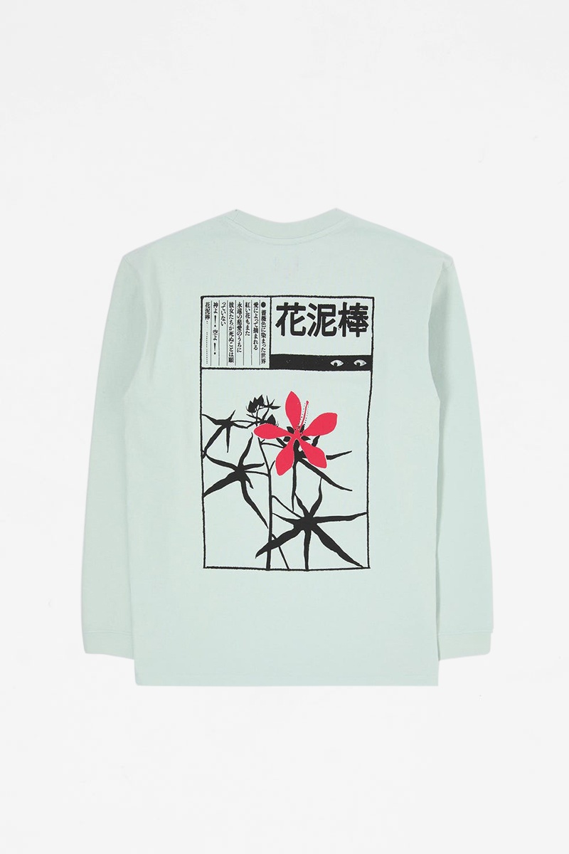 Edwin Hanadorobo I LS Tee - Starlight Blue