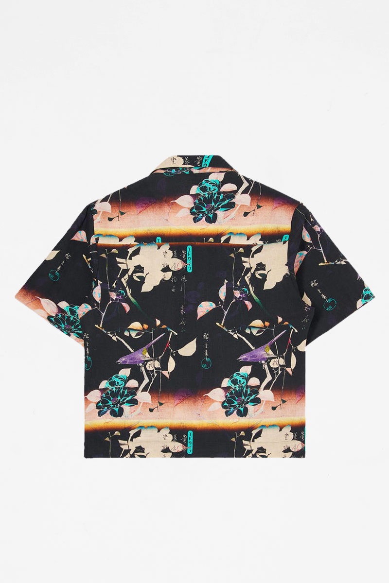 Edwin Hiroshige Shirt - Hiroshige Dark AOP