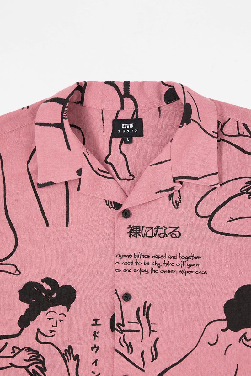 Edwin Onsen Shirt - Onsen AOP