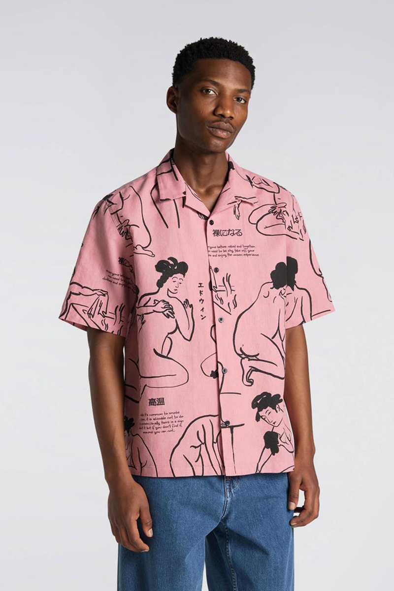 Edwin Onsen Shirt - Onsen AOP
