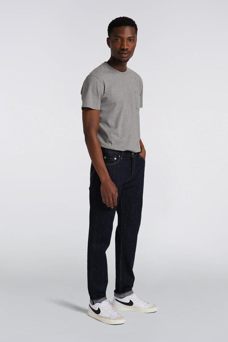 Edwin Regular Tapered Kurabo Red Selvage - Blue Rinsed