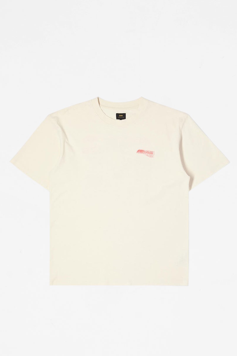 Edwin Second Self Tee - Whisper White