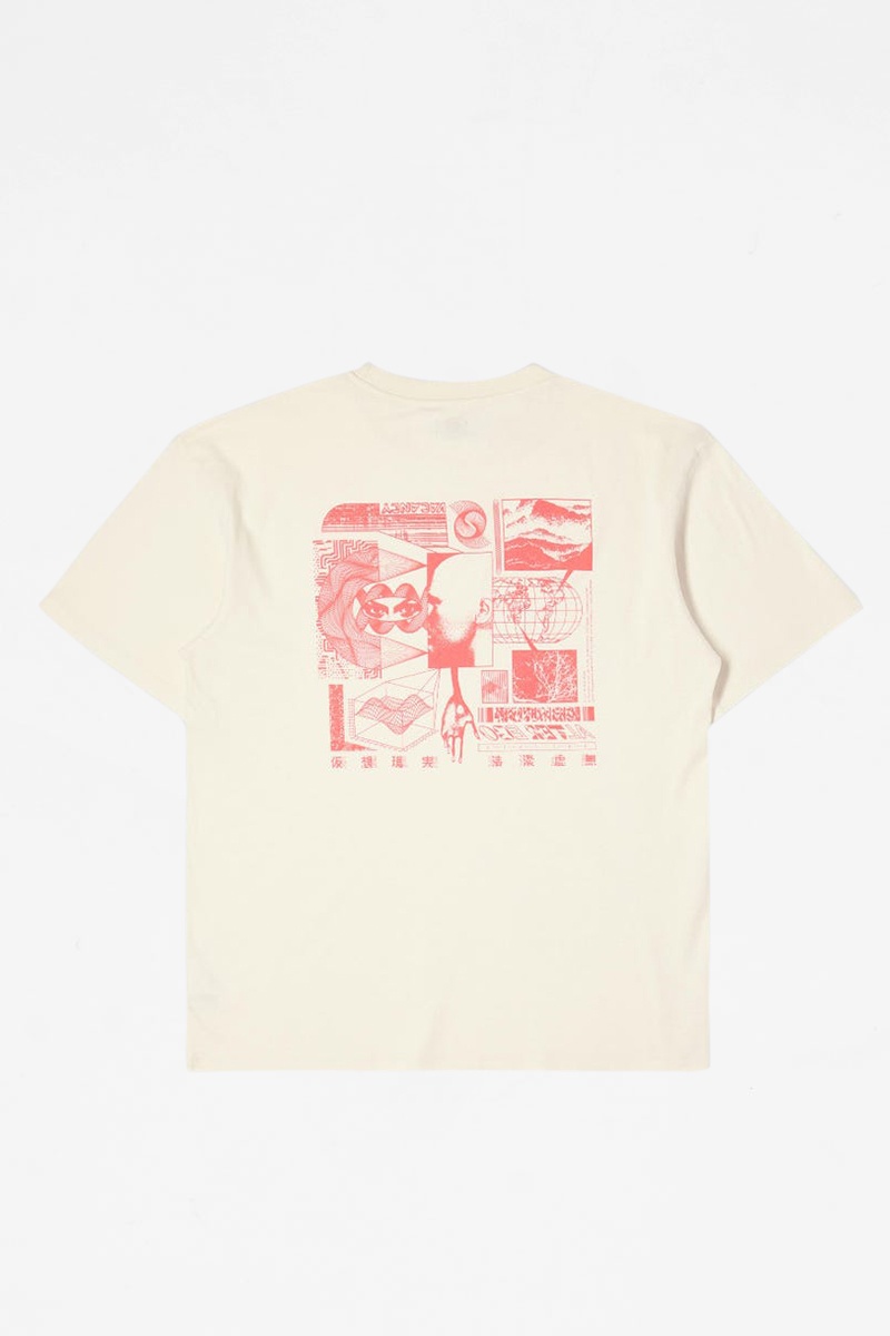 Edwin Second Self Tee - Whisper White