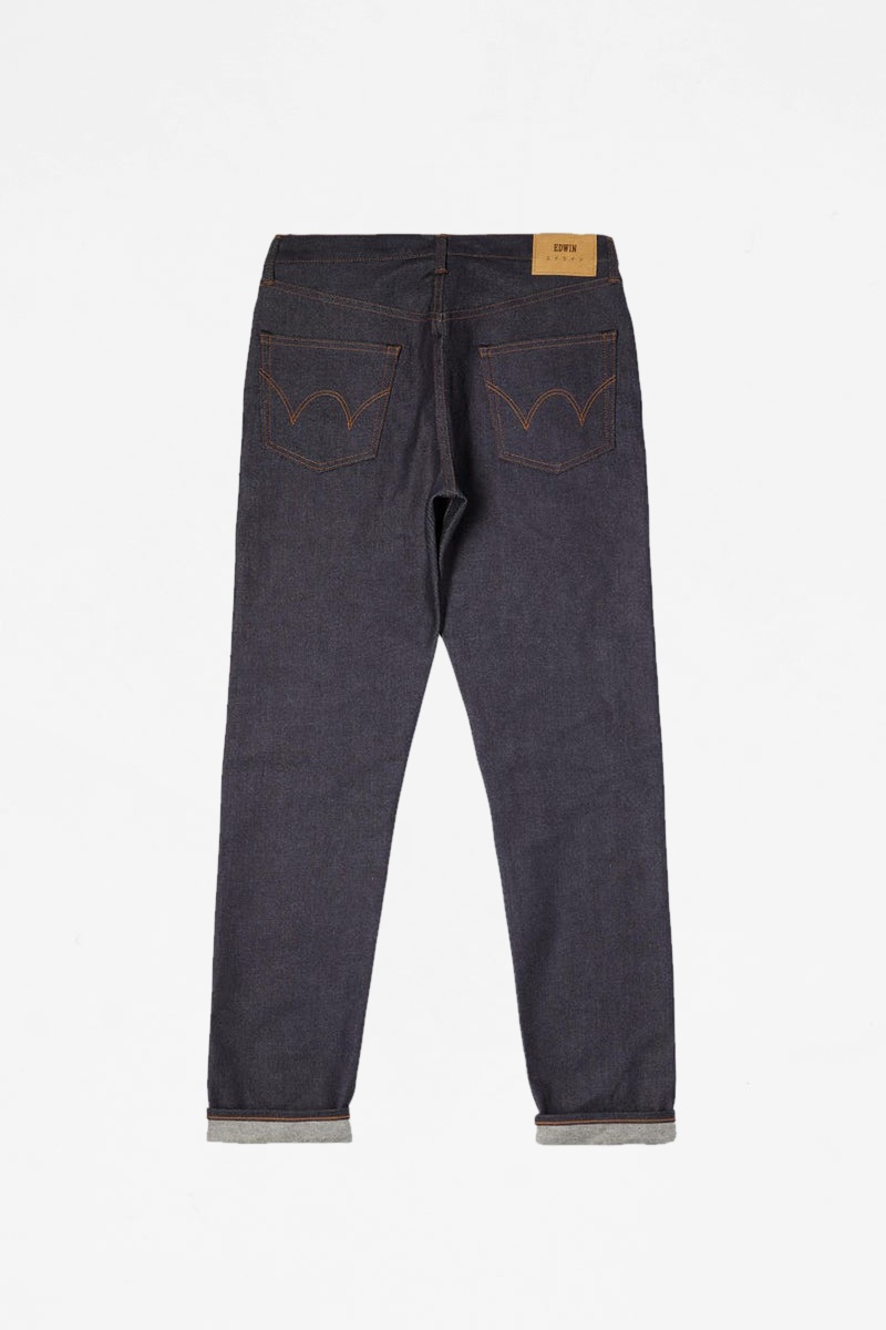 Edwin Slim Tapered Kaihara White Selvage - Blue Unwashed