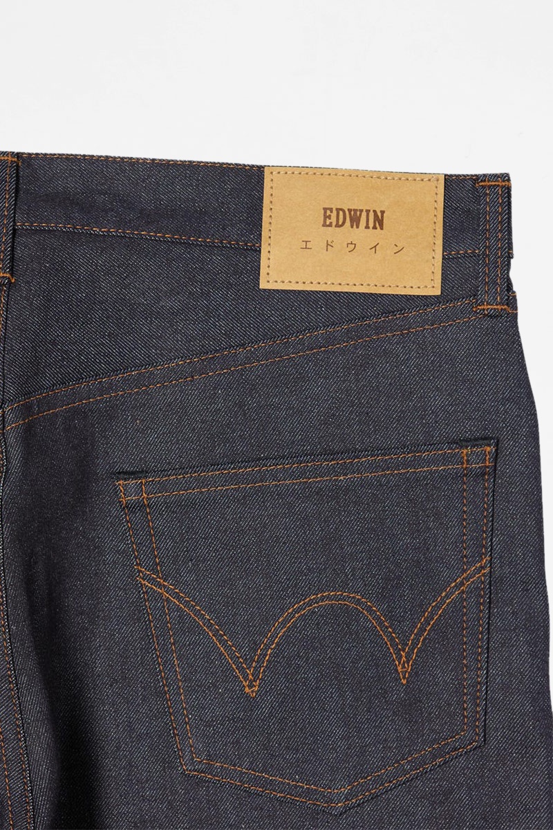 Edwin Slim Tapered Kaihara White Selvage - Blue Unwashed