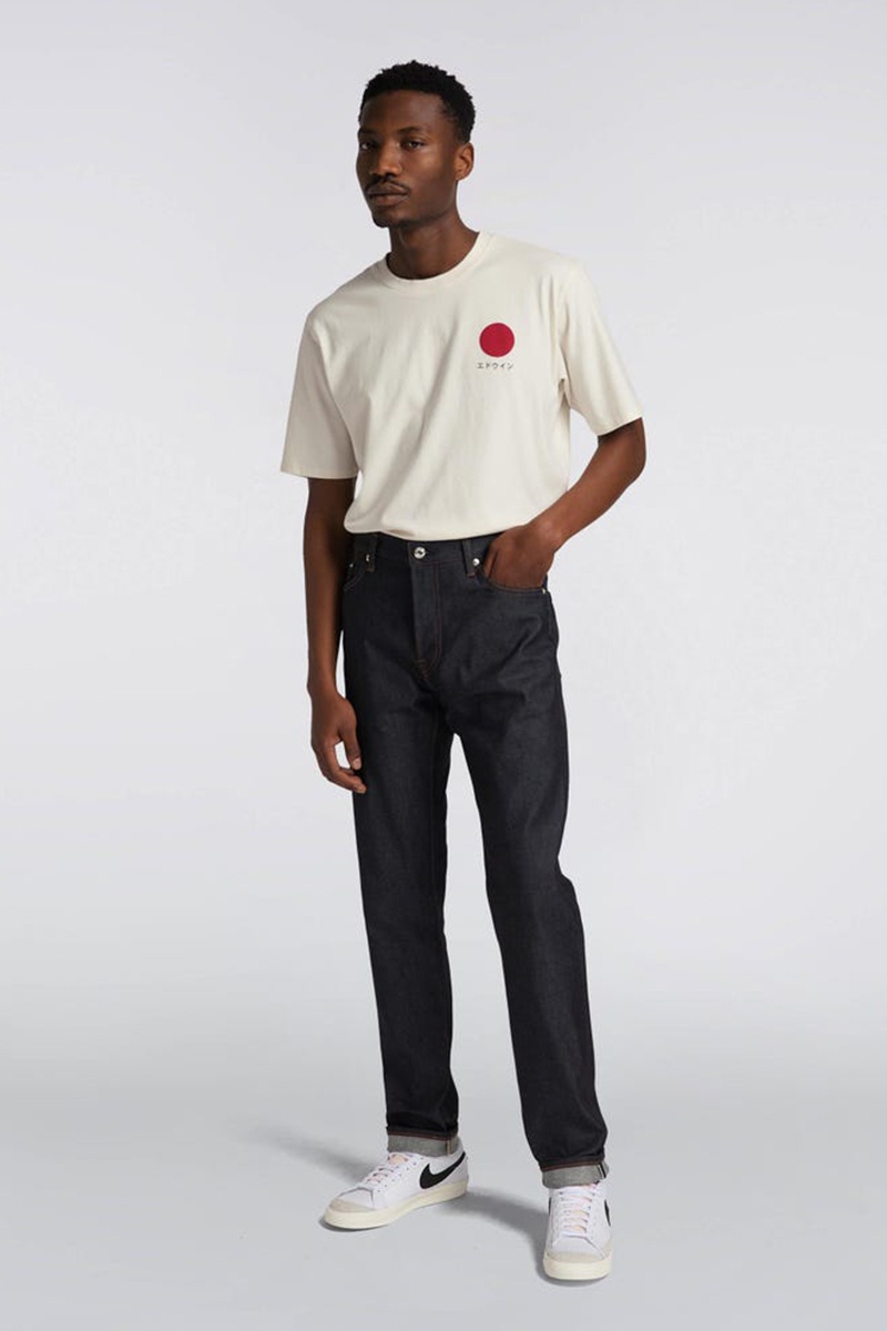 Edwin Slim Tapered Kaihara White Selvage - Blue Unwashed