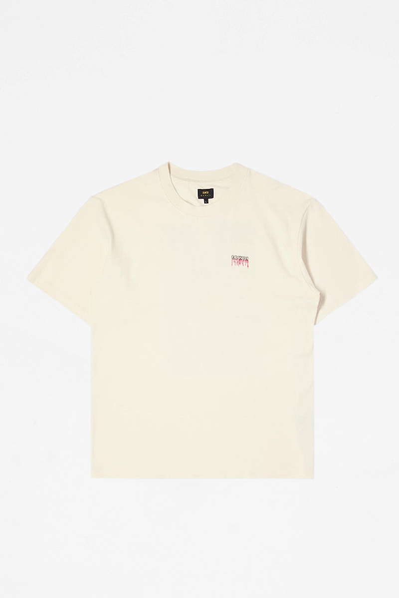 Edwin Summer Solstice Tee - Whisper White