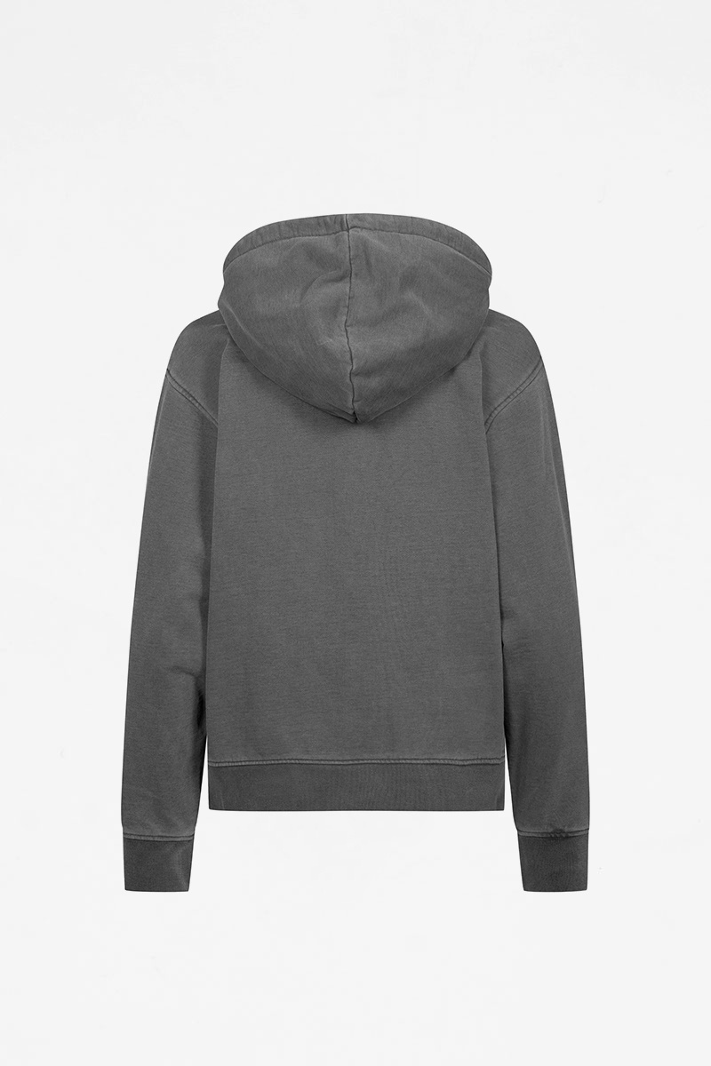 Han Kjobenhavn W Bulky Hoodie - Dark Grey Logo