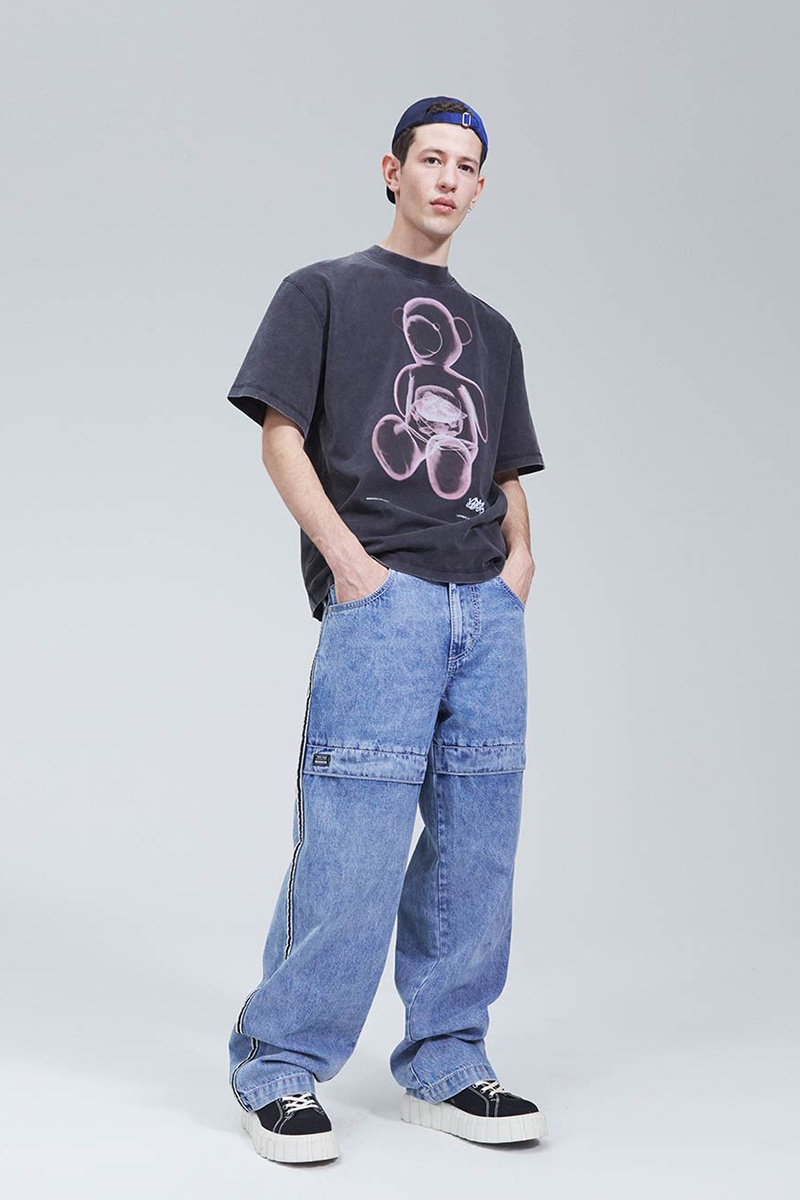 Eytys Ferris X-Ray 3 Tee - Black