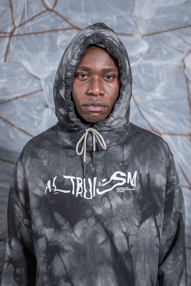 H5_G1_Neso Hoodie - Black And Anthracite T&D