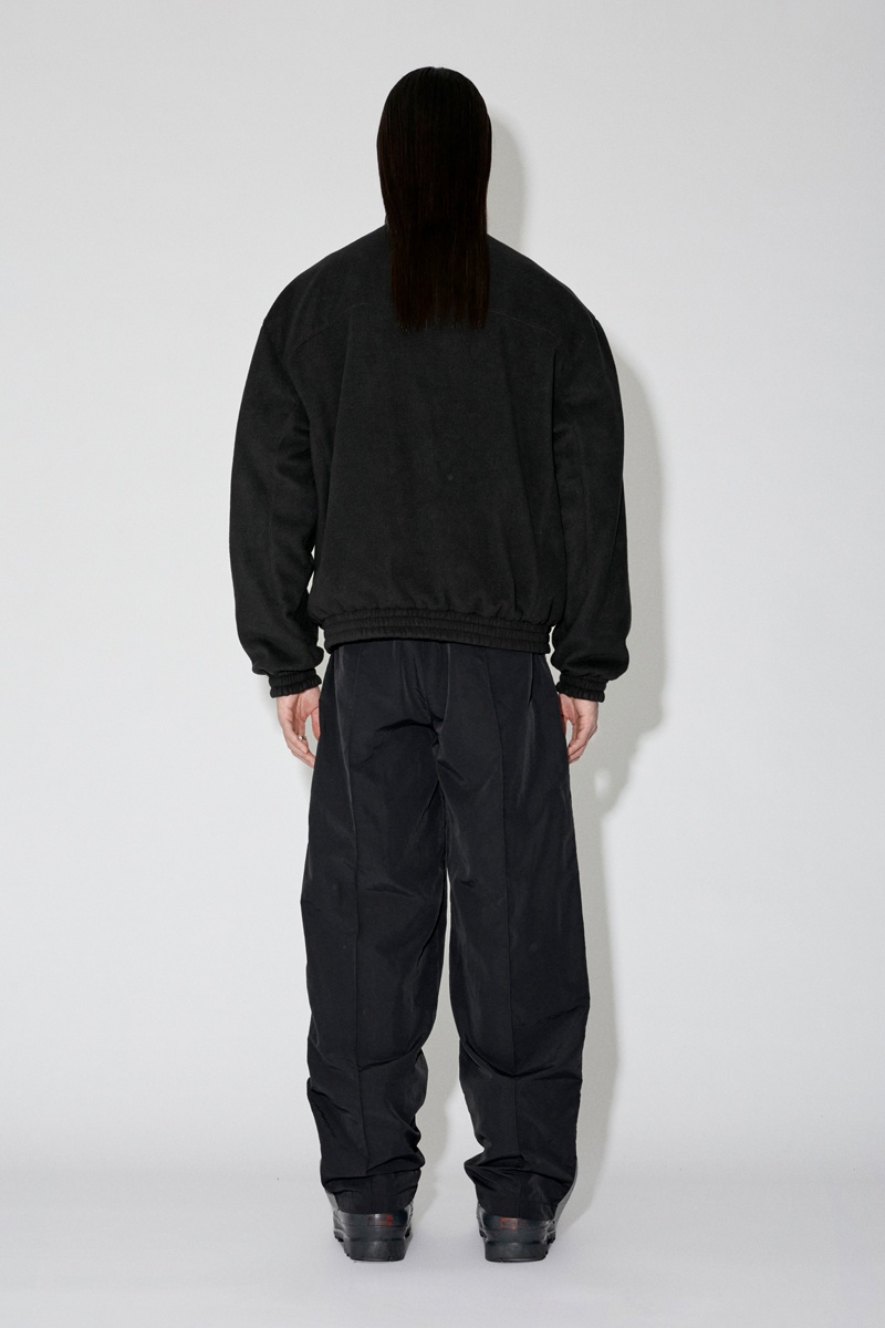 Han Kjobenhavn Reversible Oversized Tracksuit Jacket  - Black