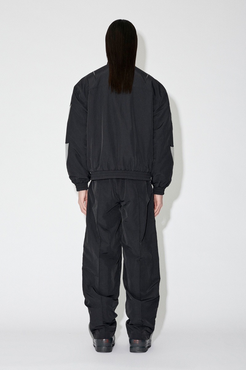 Han Kjobenhavn Reversible Oversized Tracksuit Jacket  - Black
