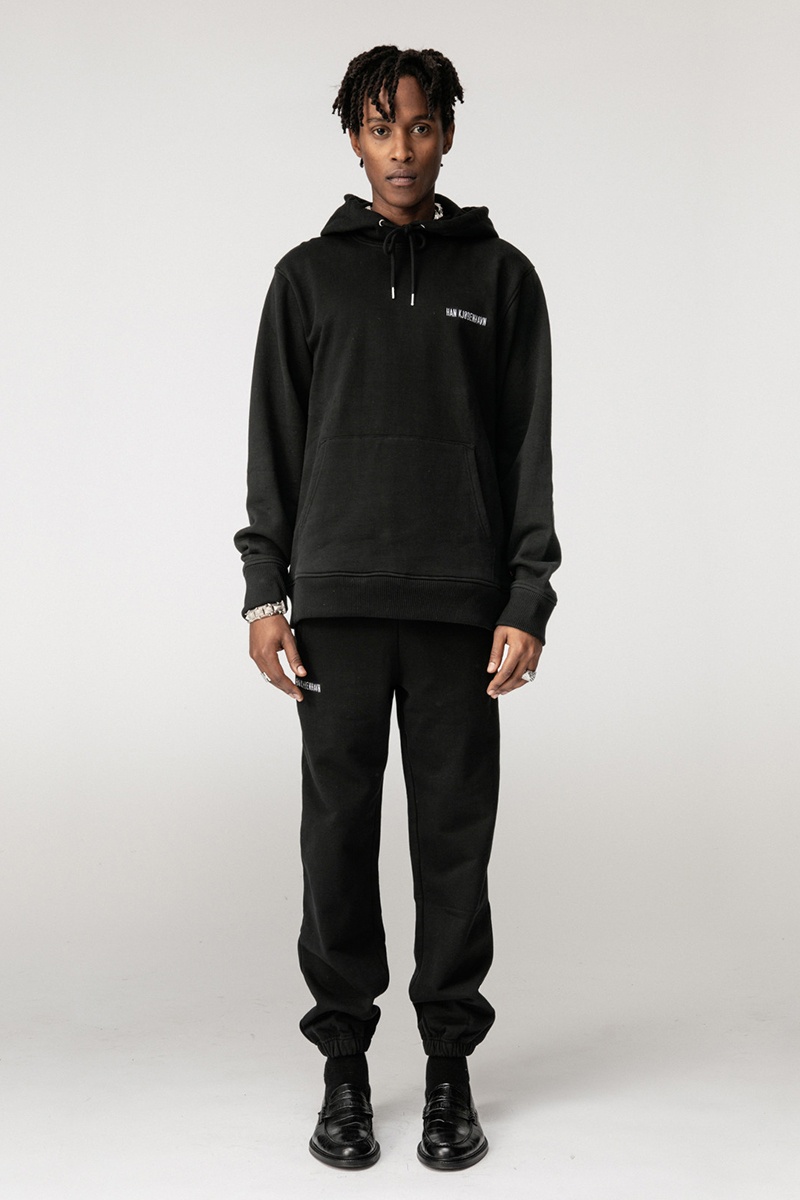 Han Kjobenhavn Casual Hoodie - Black Logo