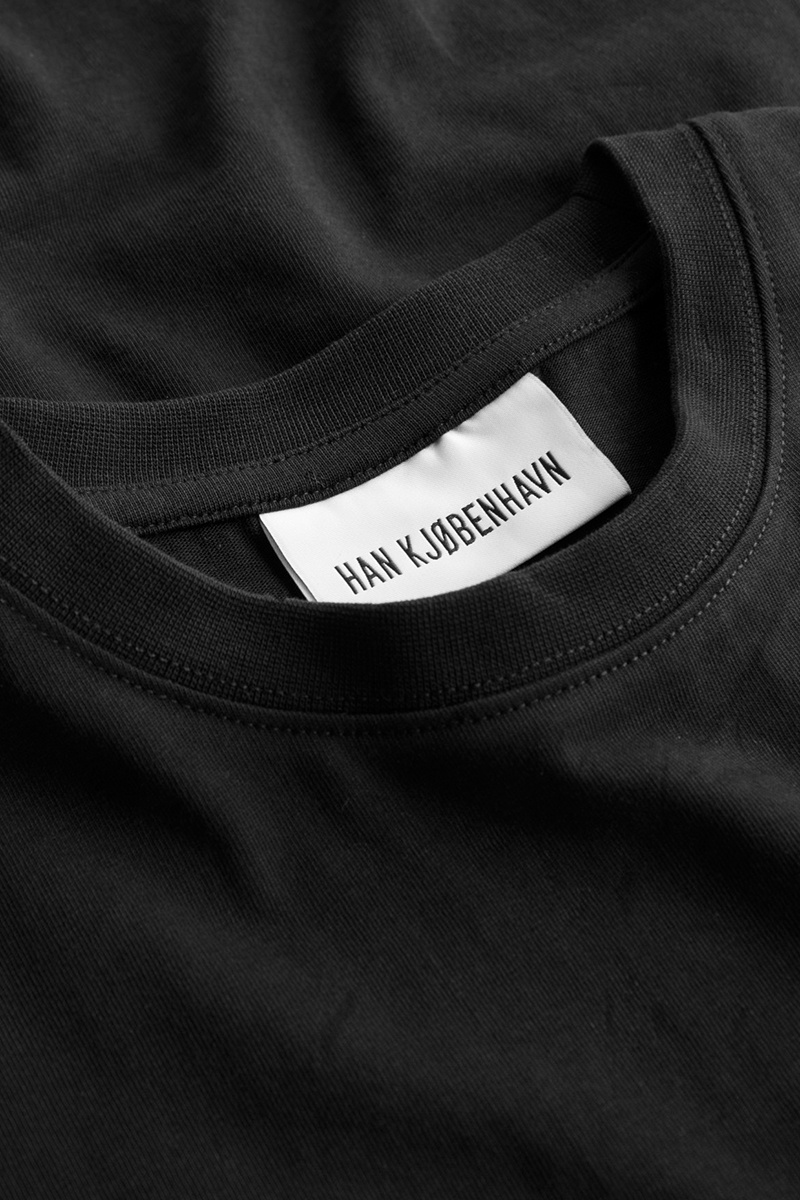 Han Kjobenhavn Casual Tee - Black Logo