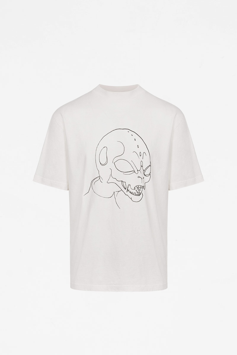 Han Kjobenhavn Artwork Tee - Off White