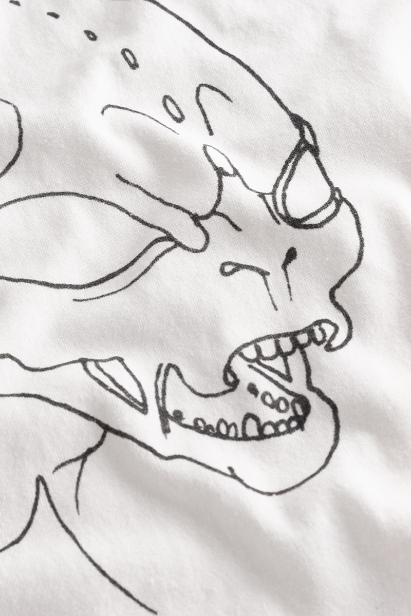 Han Kjobenhavn Artwork Tee - Off White