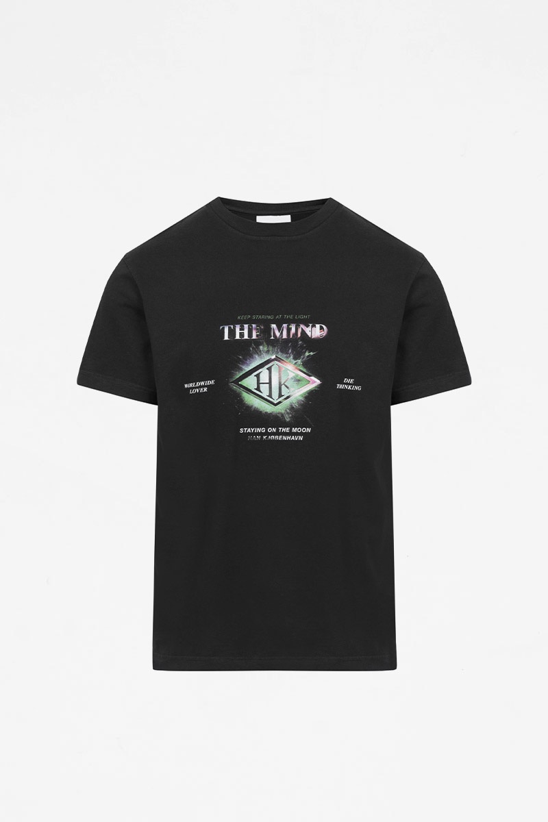Han Kjobenhavn Artwork Tee - Faded Black Galaxy