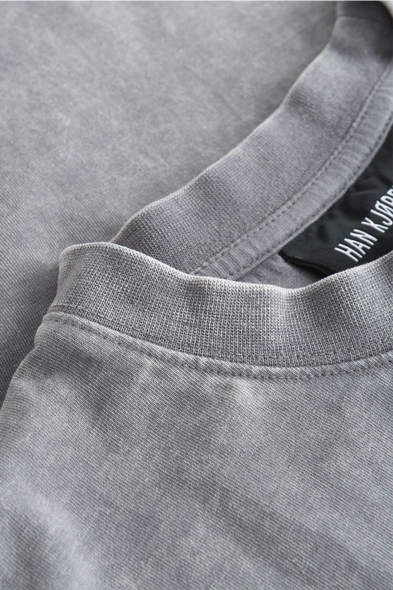 Han Kjobenhavn W Boyfriend Tee - Grey Acid Logo