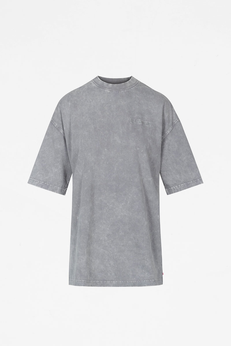 Han Kjobenhavn W Boyfriend Tee - Grey Acid Logo