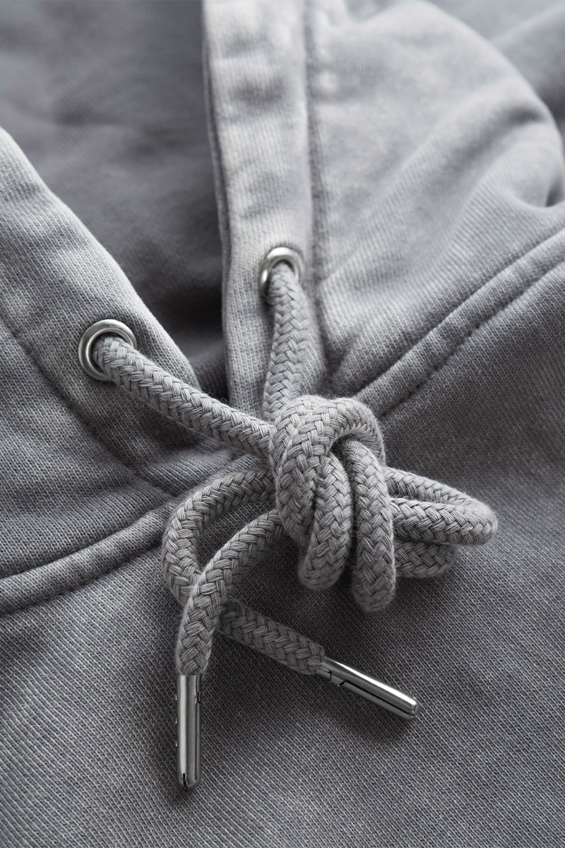 Han Kjobenhavn W Bulky Hoodie - Grey Acid Logo