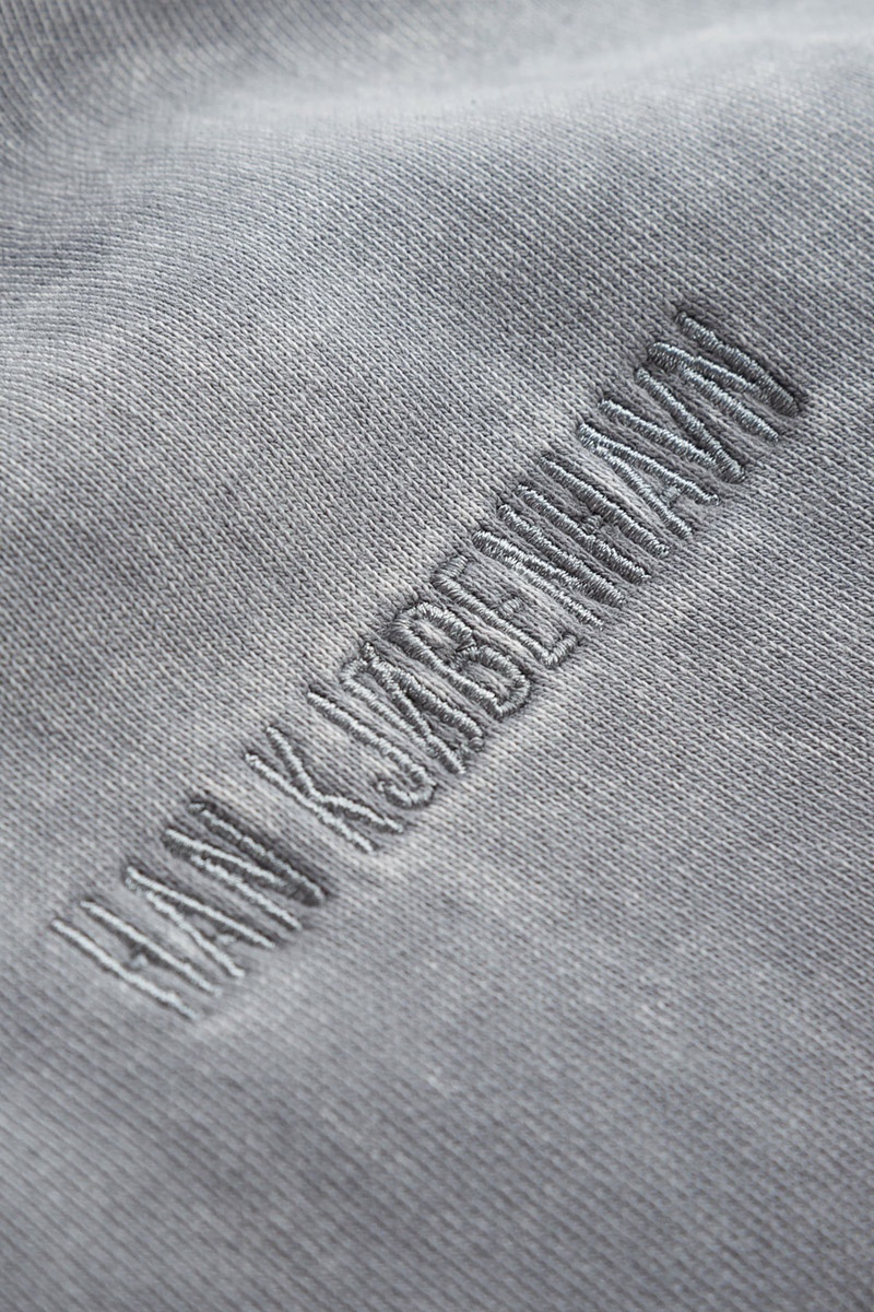 Han Kjobenhavn W Bulky Hoodie - Grey Acid Logo