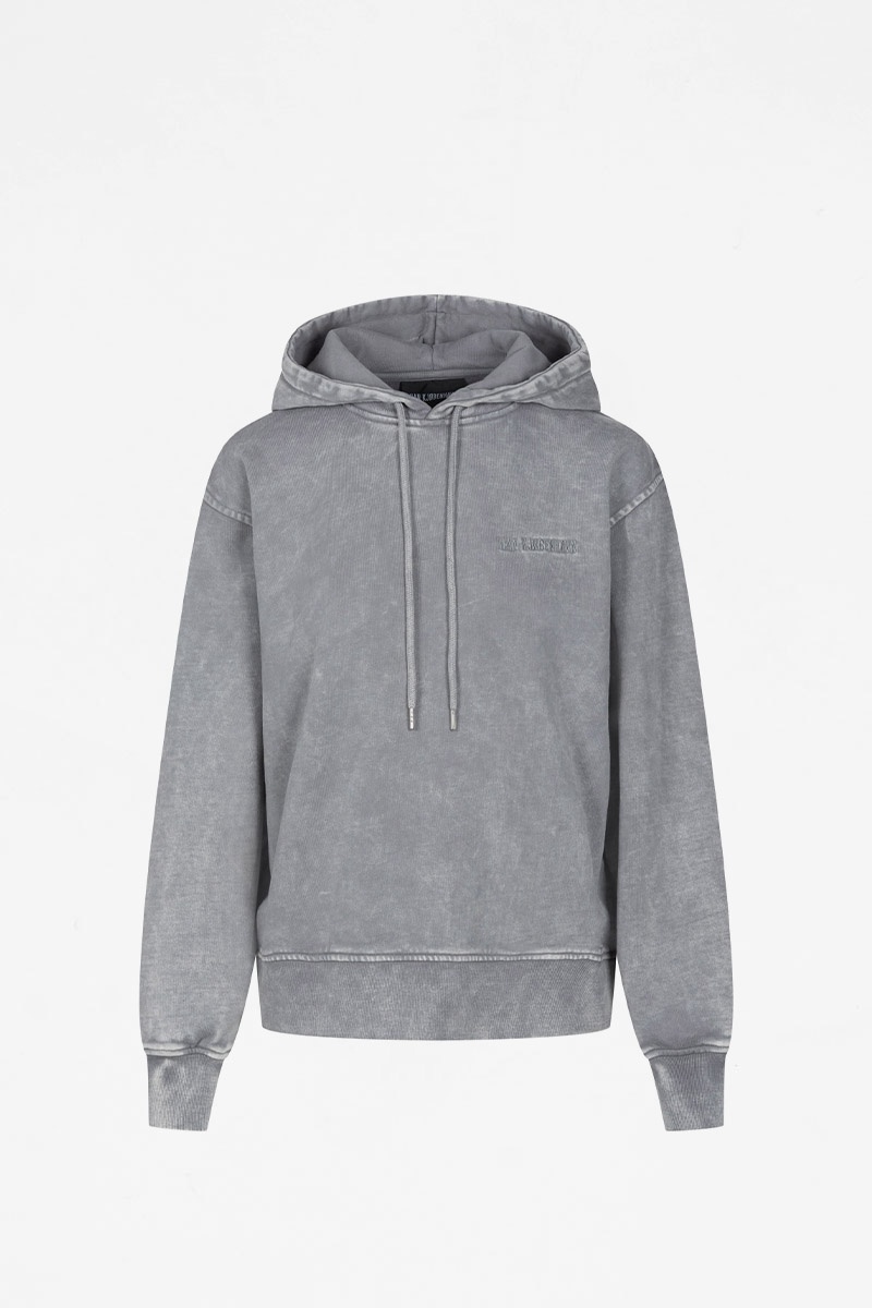 Han Kjobenhavn W Bulky Hoodie - Grey Acid Logo