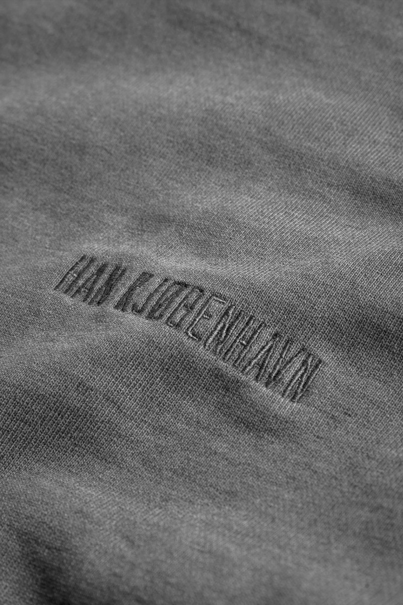 Han Kjobenhavn Casual Hoodie - Dark Grey Logo
