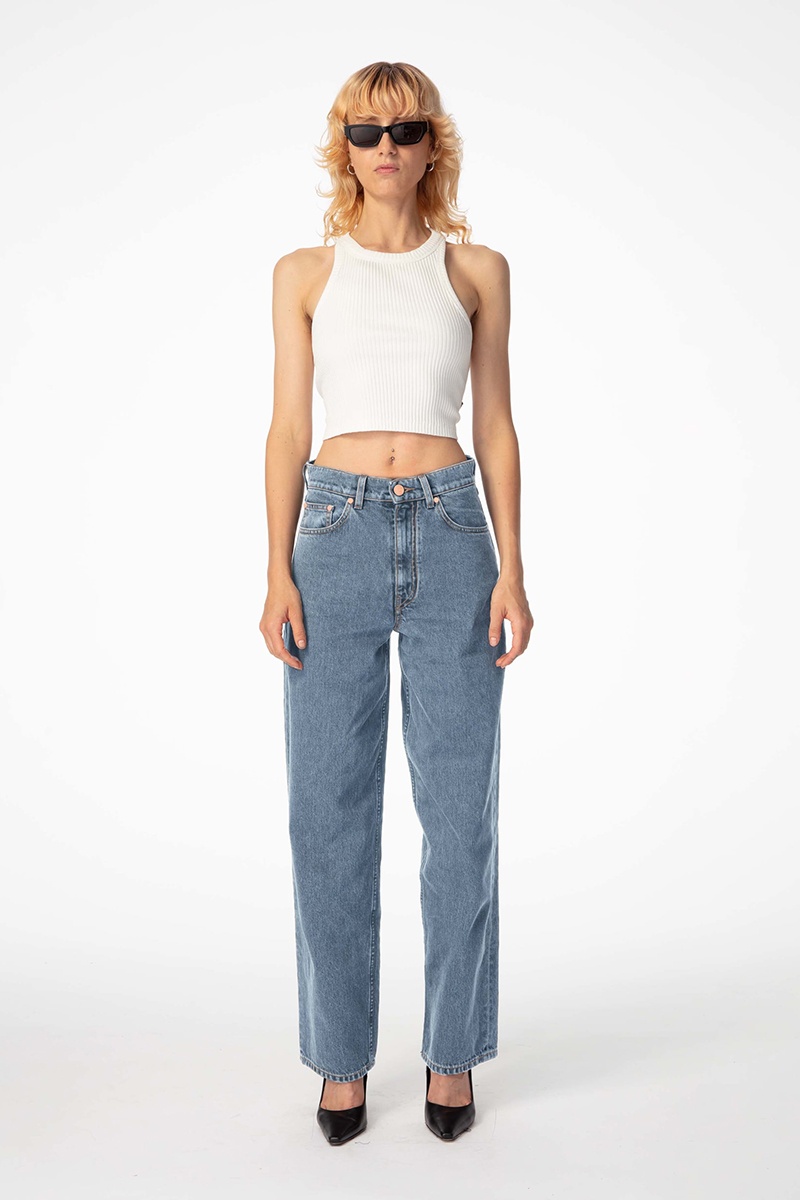 Han Kjobenhavn W Relaxed Jeans - Heavy Stonewash