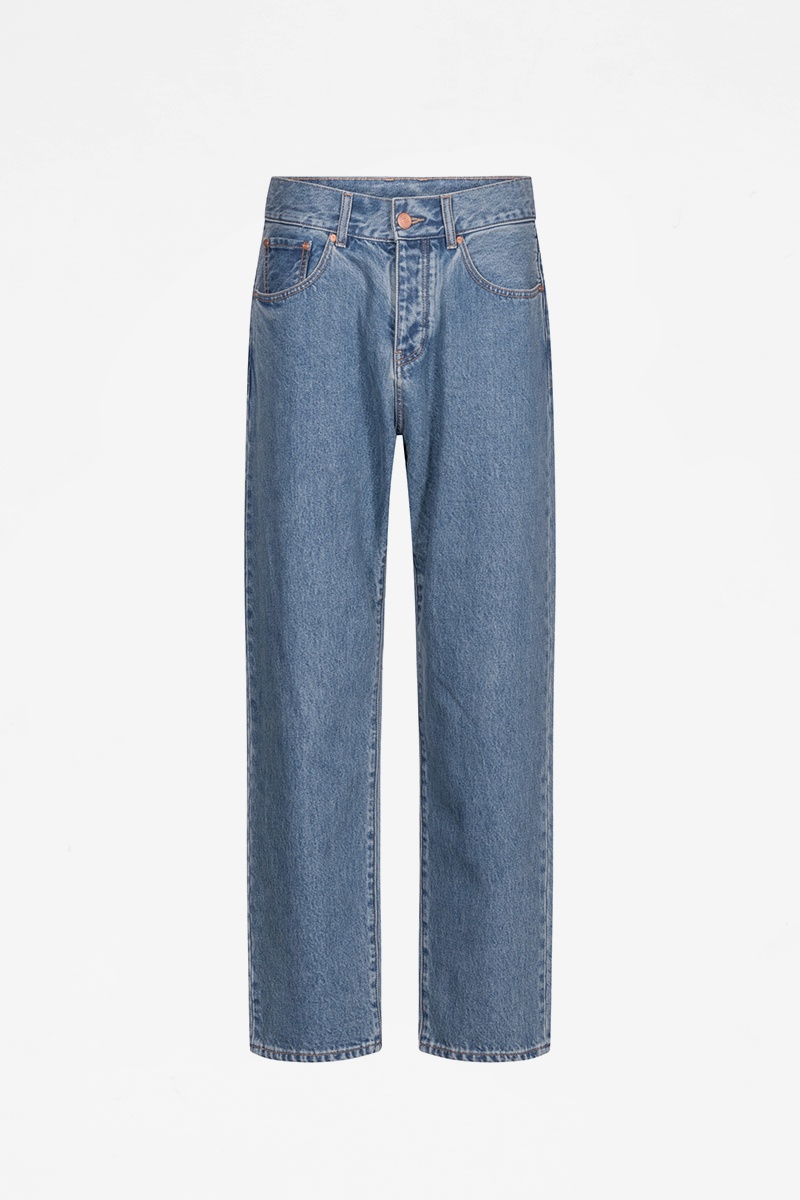 Han Kjobenhavn W Relaxed Jeans - Heavy Stonewash