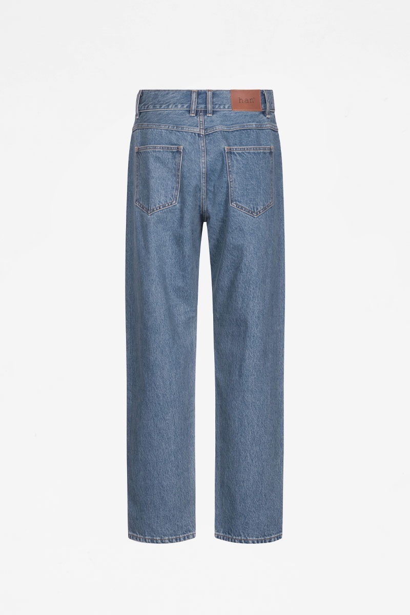 Han Kjobenhavn W Relaxed Jeans - Heavy Stonewash