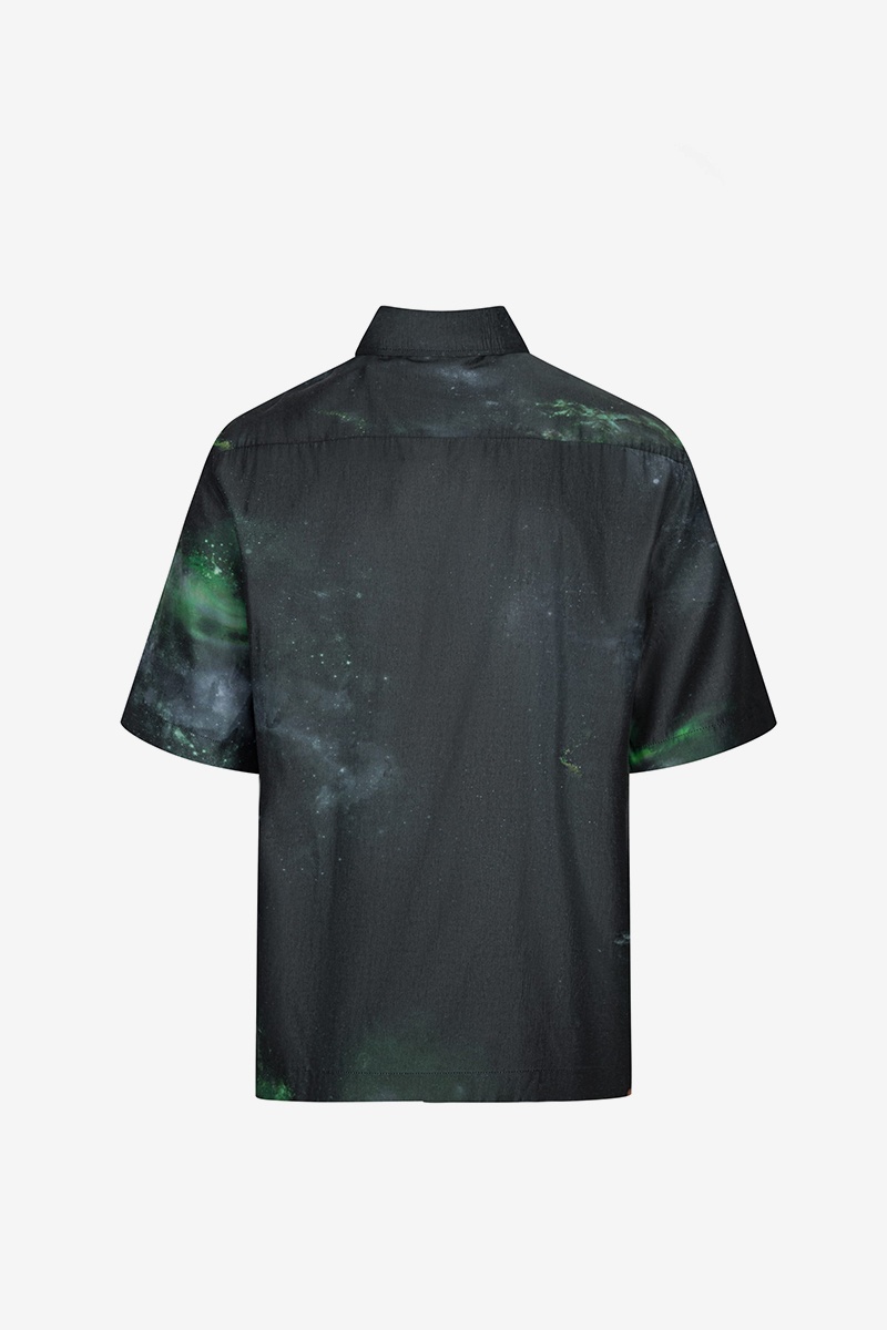 Han Kjobenhavn Boxy Shirt Short Sleeve - Galaxy