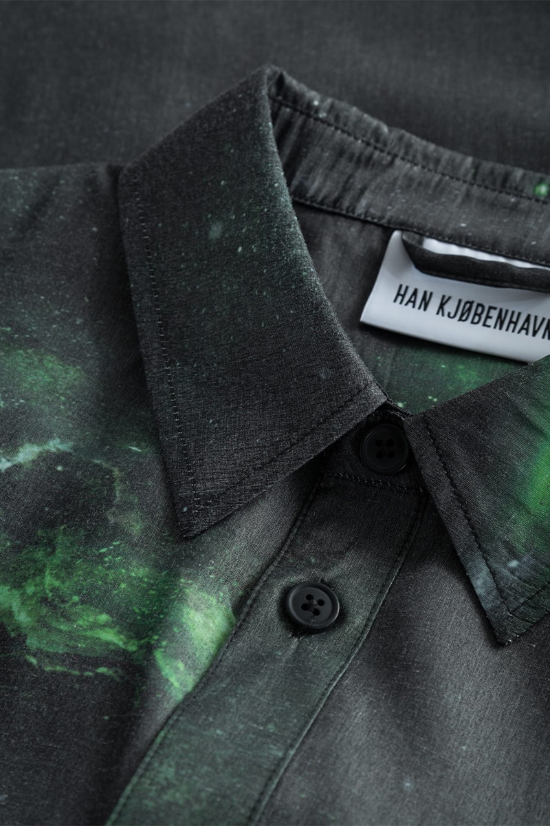 Han Kjobenhavn Boxy Shirt Short Sleeve - Galaxy