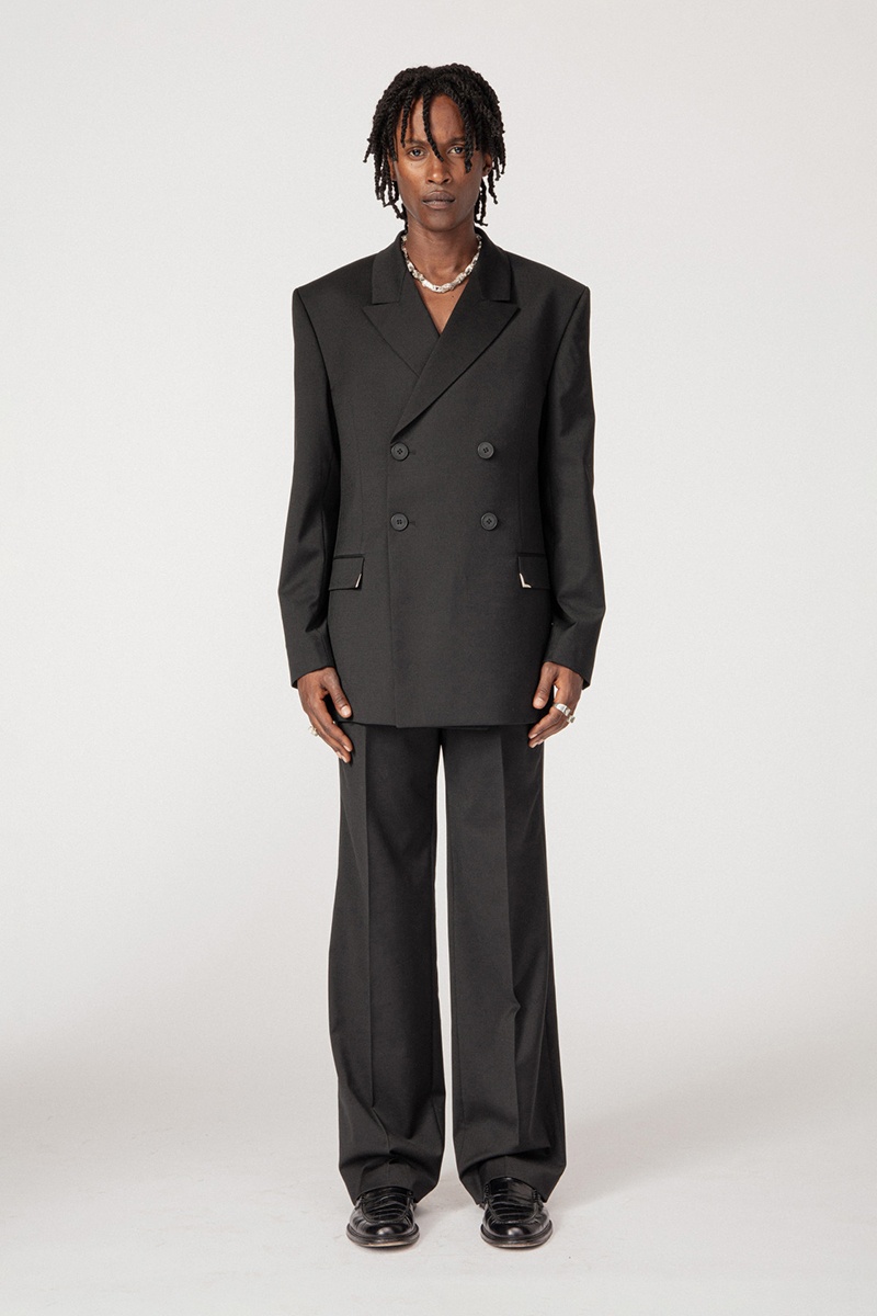 Han Kjobenhavn Boxy Suit Pants - Black