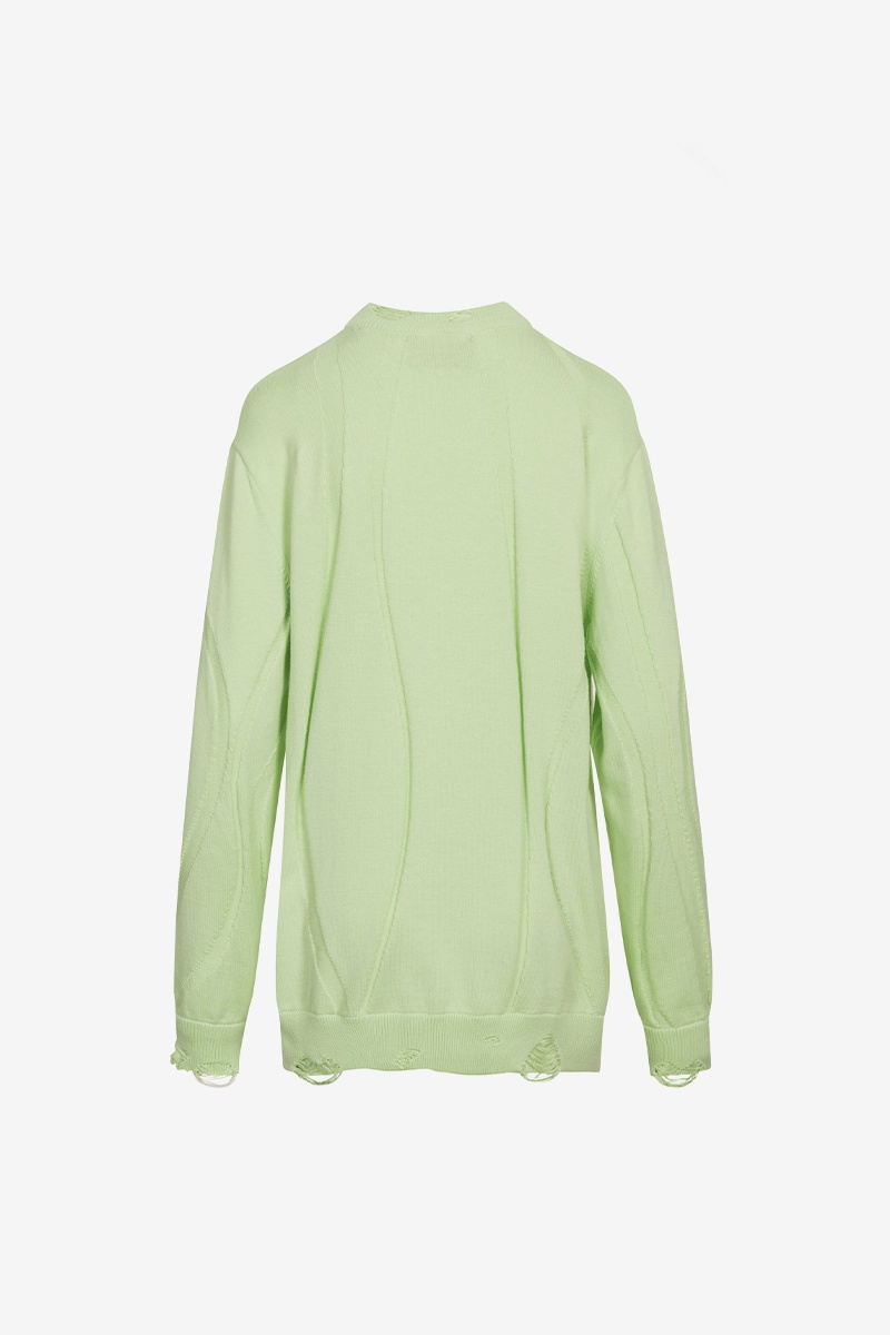 Han Kjobenhavn W Boyfriend Knit - Pale Green