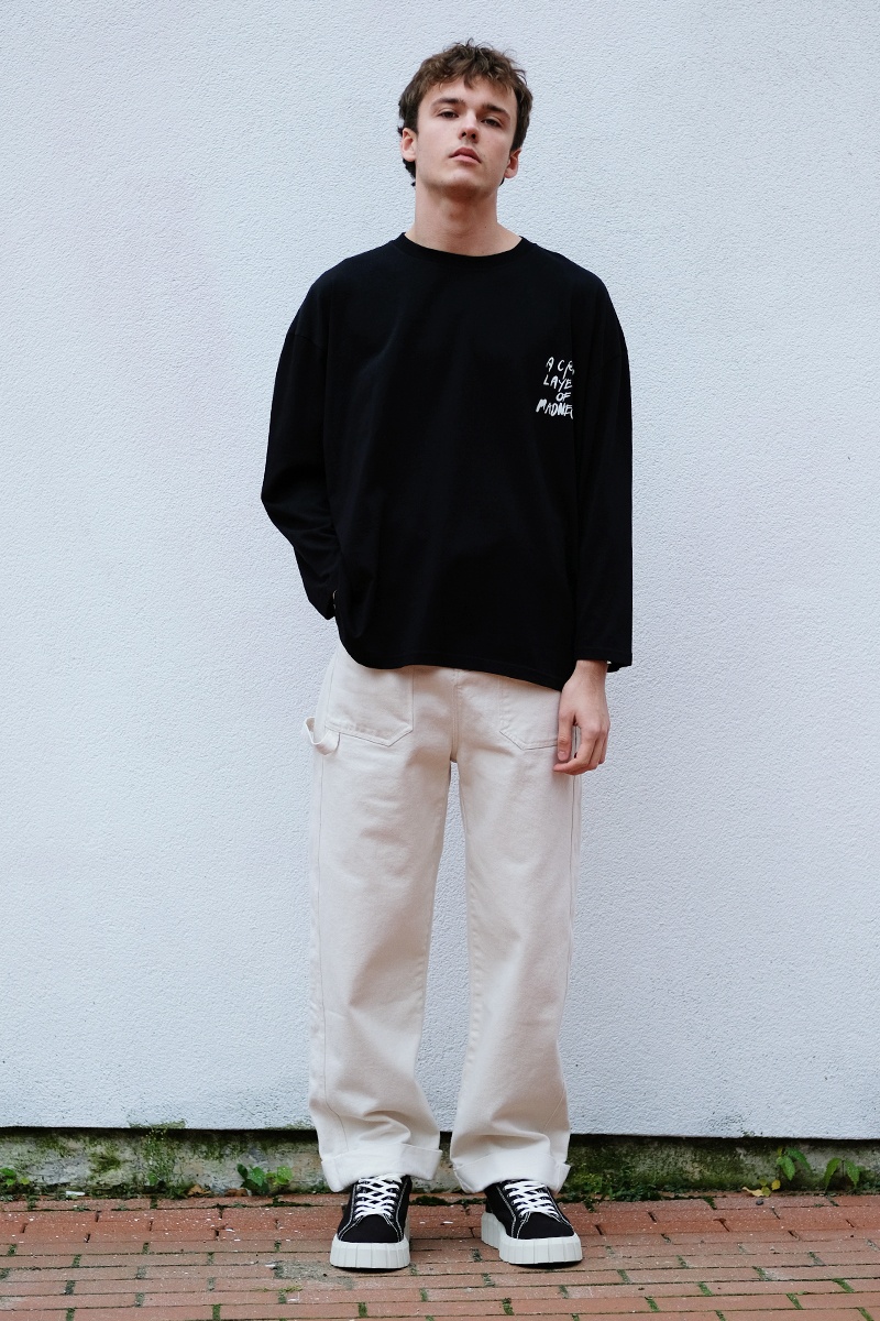 Henrik Vibskov Madness Big Tee - Black