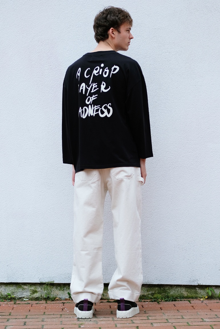 Henrik Vibskov Madness Big Tee - Black