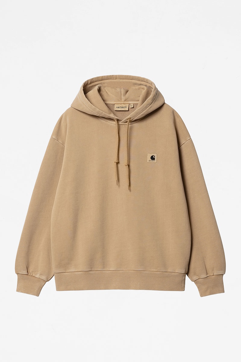 Carhartt WIP W Hooded Nelson Sweatshirt - Dusty H Brown
