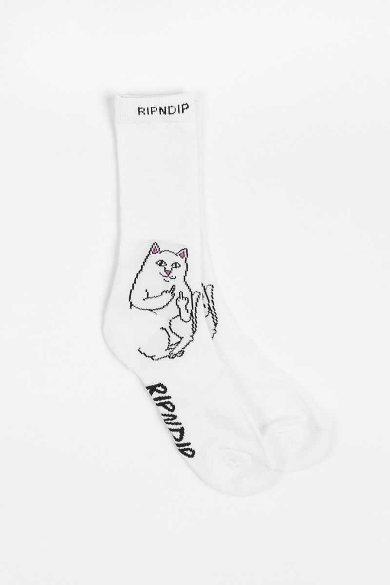 Ripndip Lord Nermal Socks - White