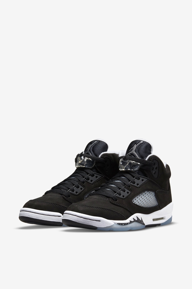 Air Jordan 5 Retro GS - Black/White/Cool Grey