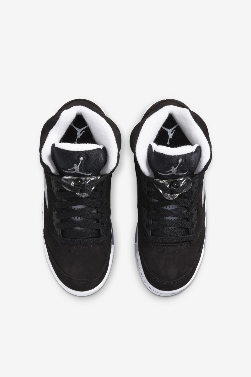 Air Jordan 5 Retro GS - Black/White/Cool Grey
