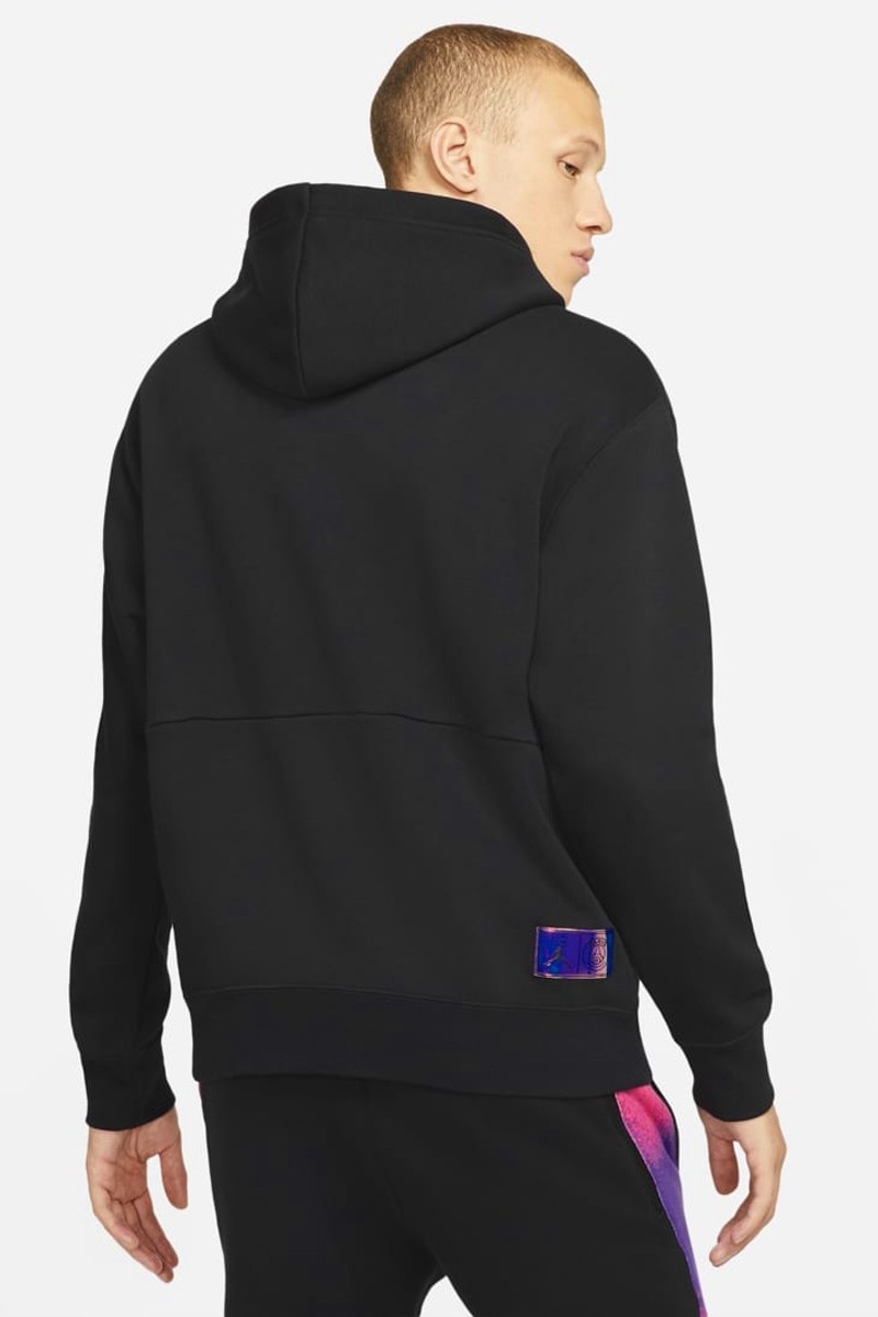 Jordan Brand x PSG Fleece Pullover Hoodie - Black