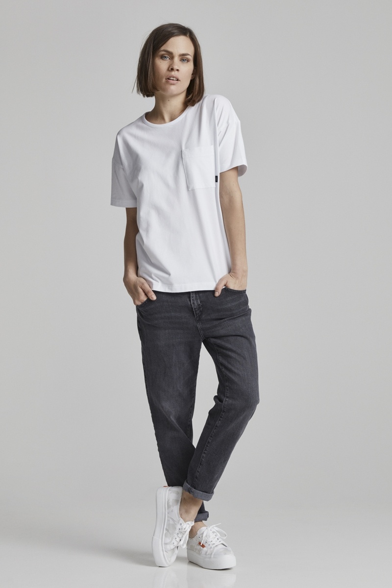 Makia W Dusk Tee - White