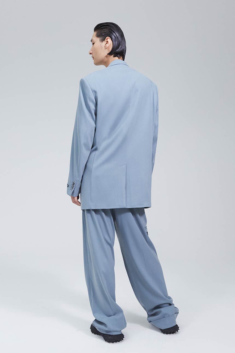 Eytys Miles Suit Jacket - Smoke Blue