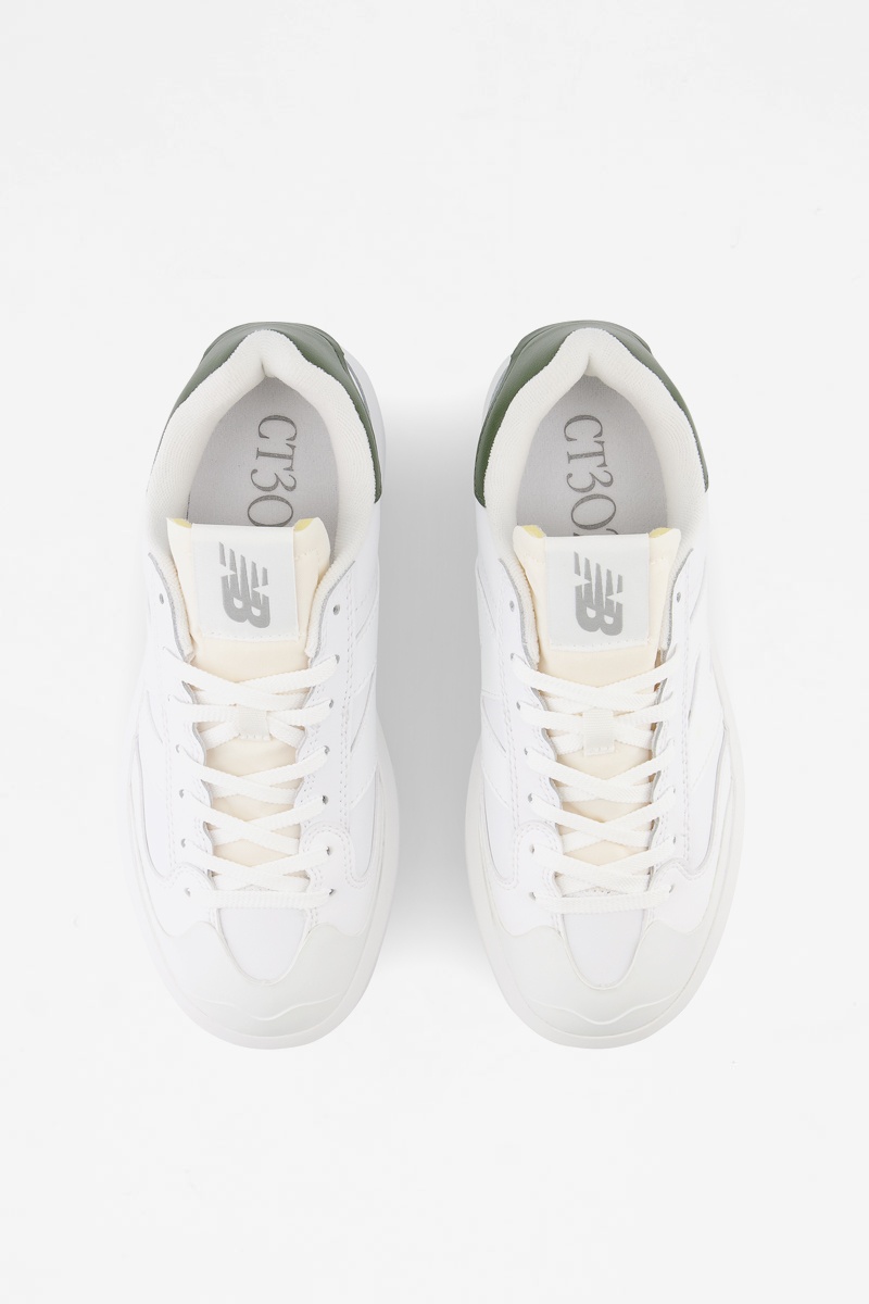 New Balance CT302 - White/Kombu Green