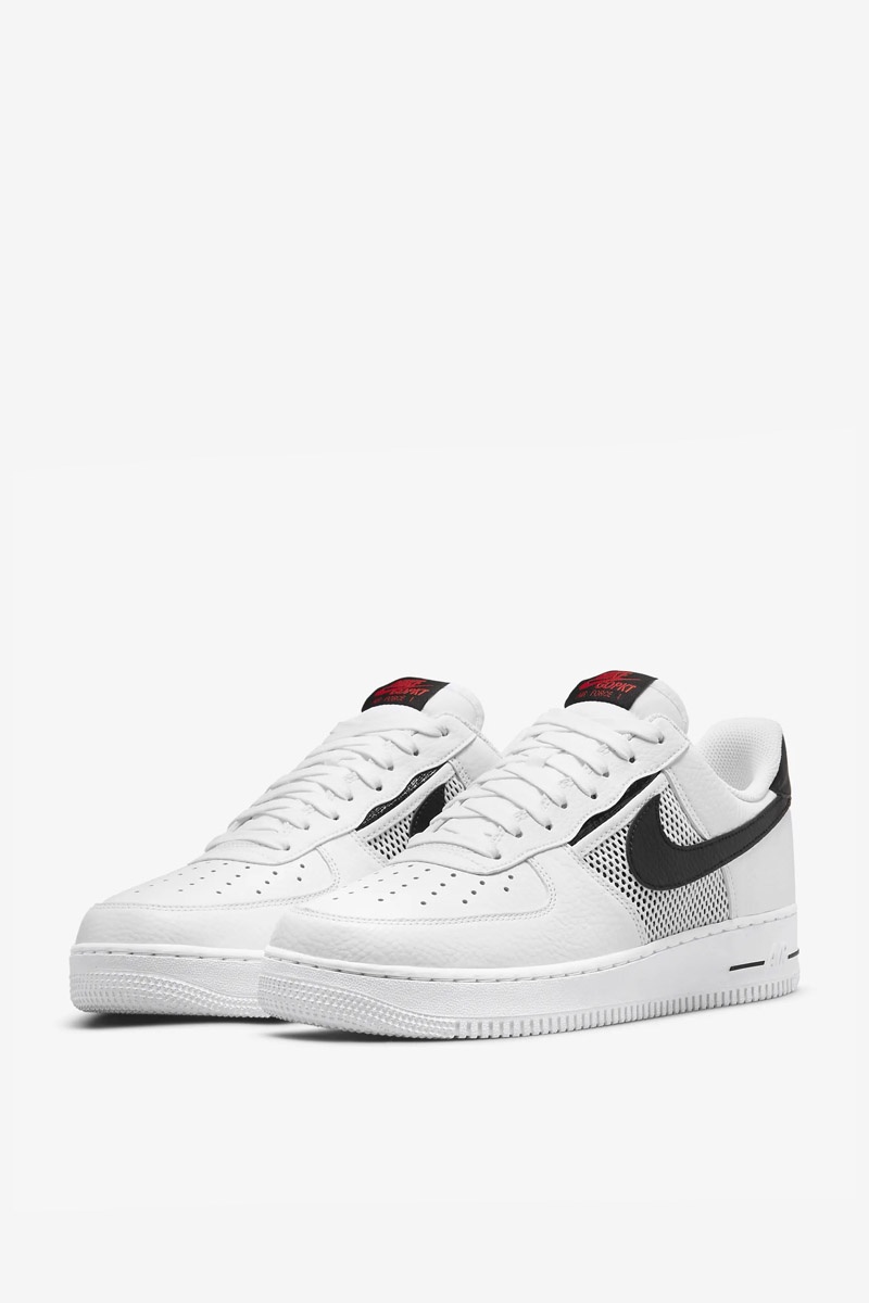 Nike Air Force 1 Low - White/Habanero Red/Black