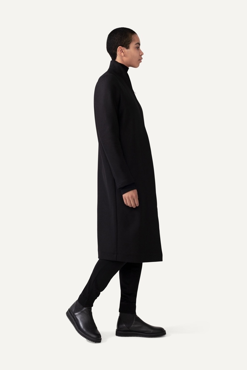 Nomen Nescio Long Zipper Jacket - Black