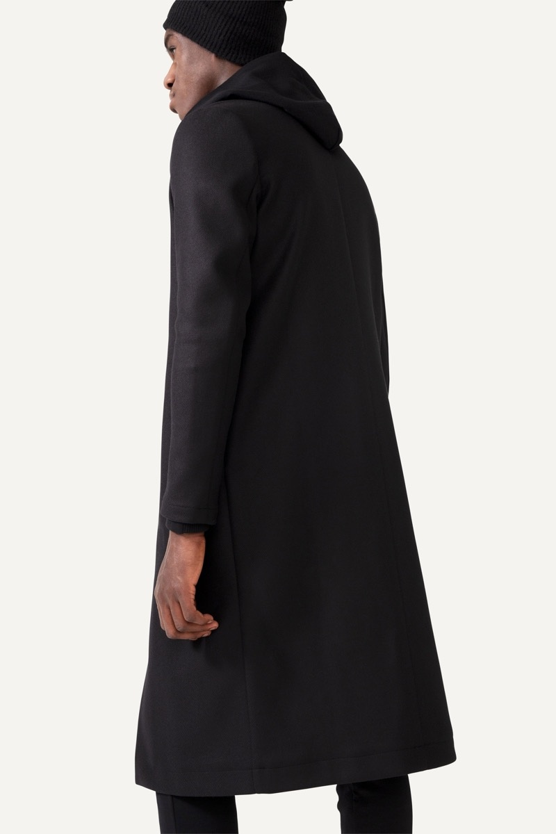 Nomen Nescio Long Zipper Jacket - Black