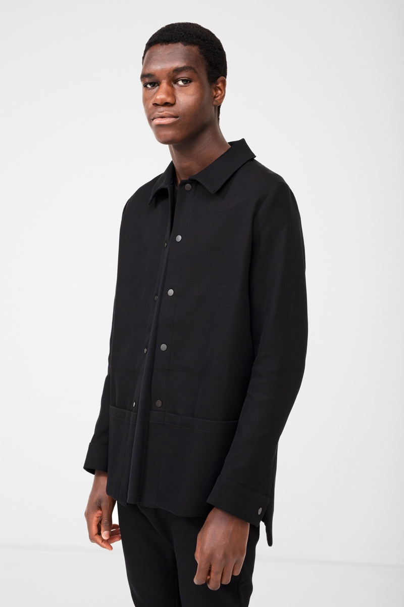 Nomen Nescio Worker Jacket - Deep Black
