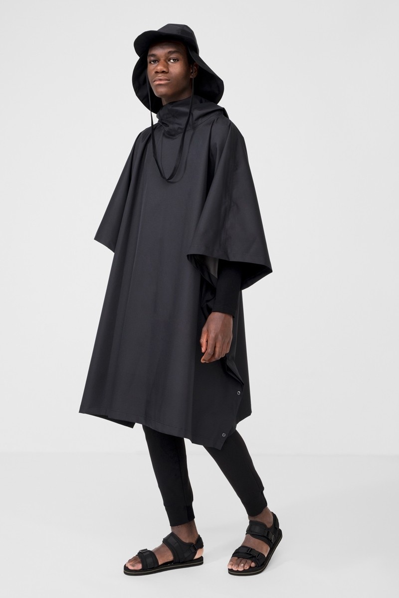 Nomen Nescio Rain Cape - Black